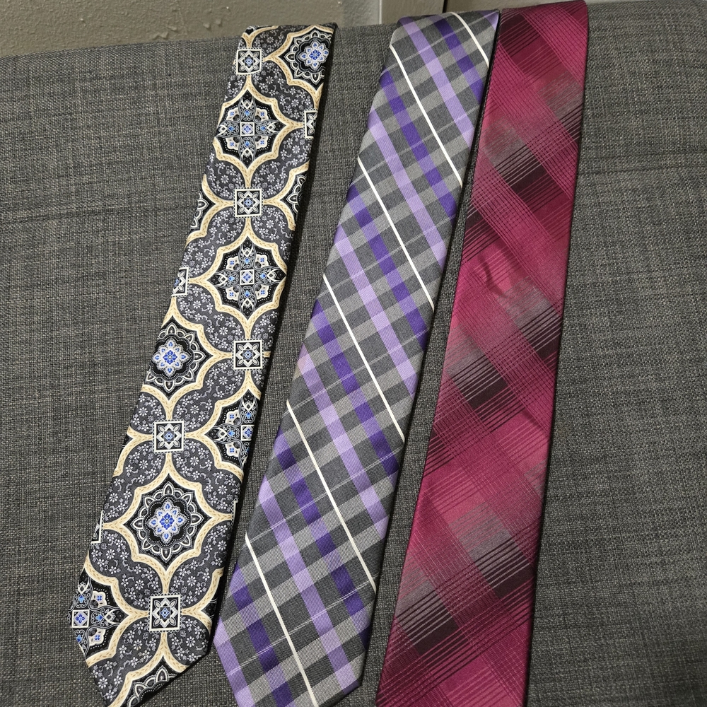 Lot Of (3) Ties